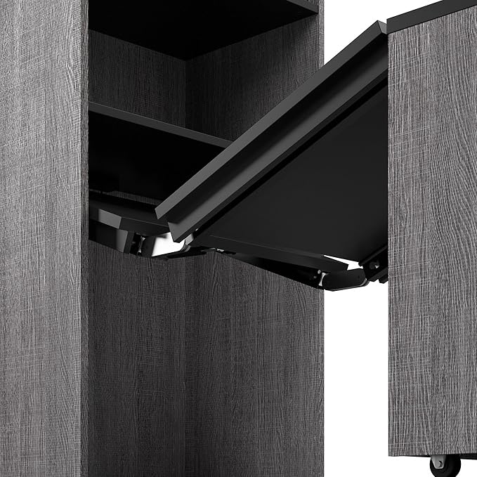 Bestar Orion Tall Storage Cabinet - Image 7
