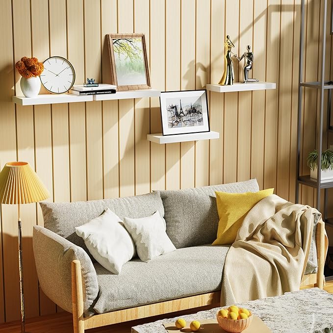 Bellsal Floating Shelves for Wall, Living Room, Bathroom Storage, Book Shelf - Image 2