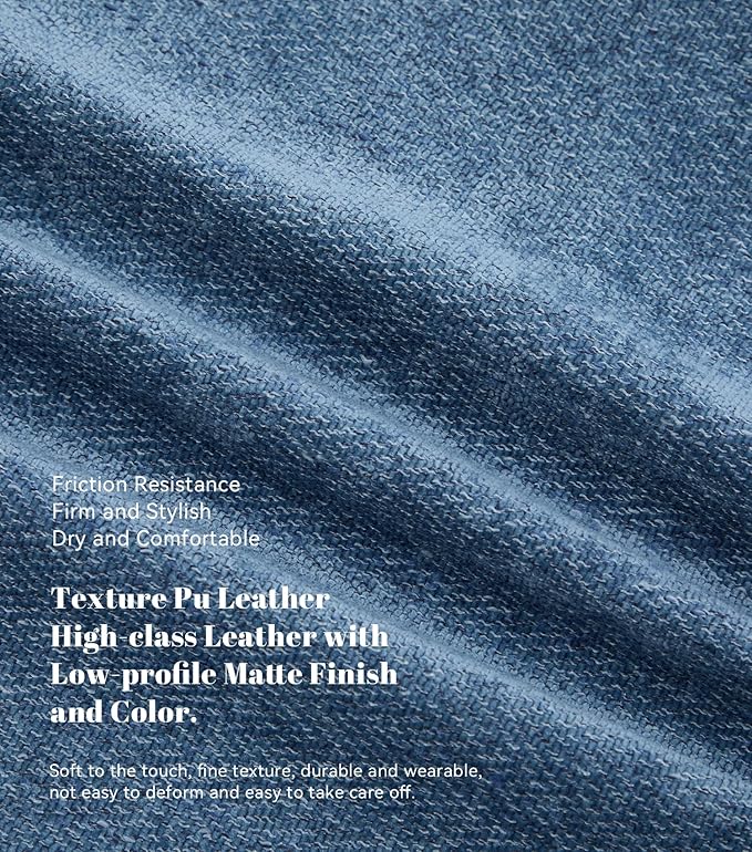 Kingfun Living Room Furniture Sets, 2 Armchair and Loveseat, Mid Century Modern - Image 5