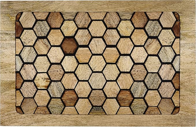 SIMPLIHOME Davisville SOLID MANGO WOOD 11 inch Wide Rectangle Boho C Side Table - Image 6