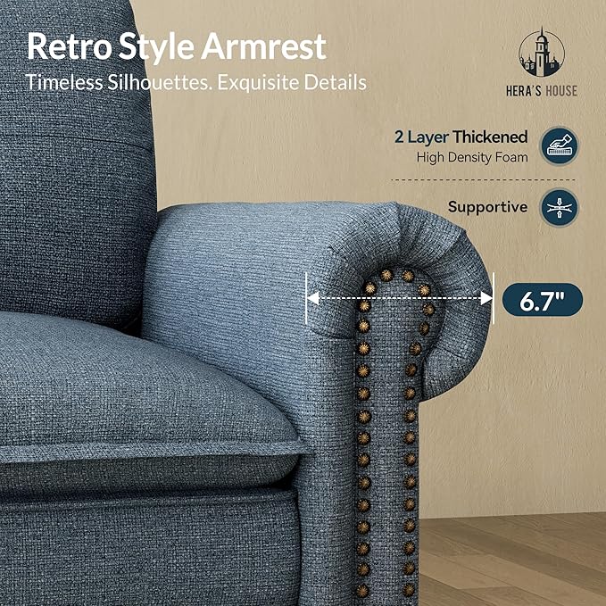 HERA'S HOUSE 3 Pieces Modular Sectional Sofa Sets, Oversized Couch Set - Image 6