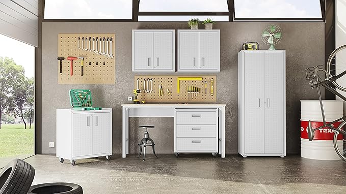 Manhattan Comfort Fortress Rolling Garage Storage Cabinet - Image 8