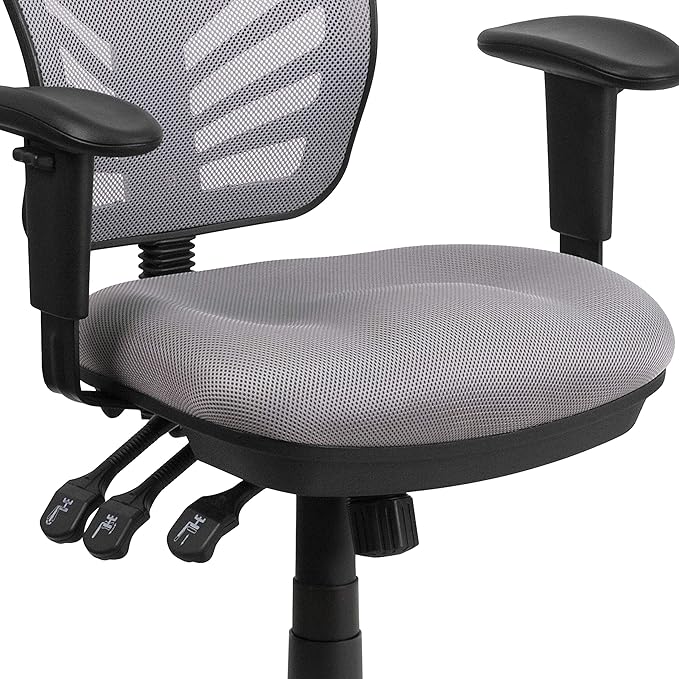 Flash Furniture Nicholas Mid-Back Swivel Office and Gaming Chair, Ergonomic - Image 9