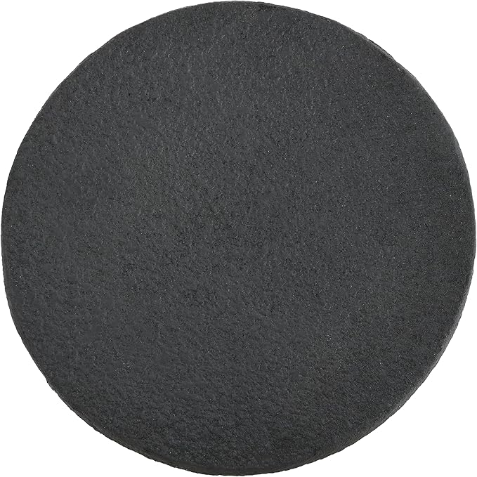 JONATHAN Y Greta Hourglass 18" Black Frosted Outdoor Side Table and Stool - Image 9