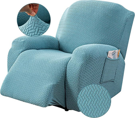 Genina Recliner Chair Cover, Stretch Reclining Chair Covers, Recliner Sofa by Genina