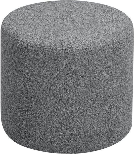 Studio Living Wentworth 19" Round Ottoman, Urban Transitional, Fully Assembled by StudioLiving