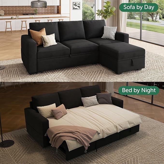 HONBAY Modular Sectional Sleeper Sofa - Image 4