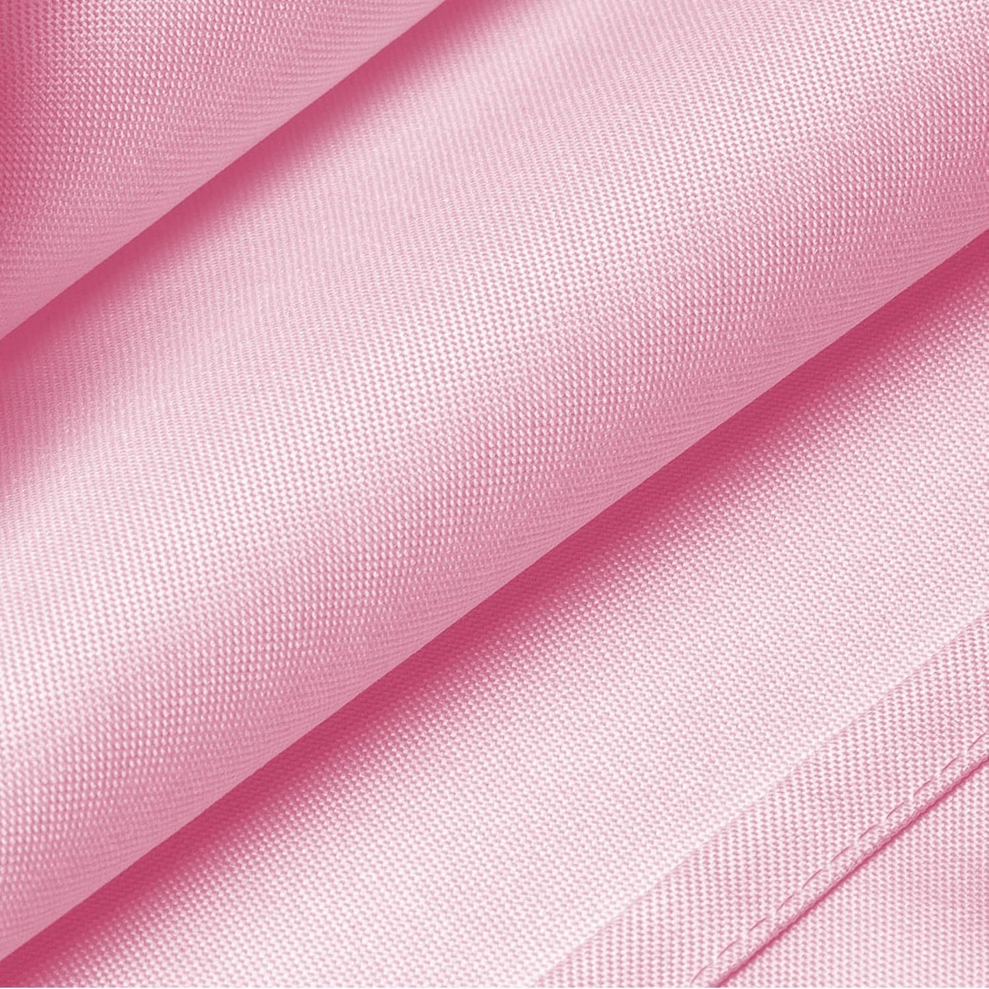 Lann's Linens - 10 Premium 70" Round Tablecloths for Wedding/Banquet/Restaurant - Polyester Fabric Table Cloths - Pink