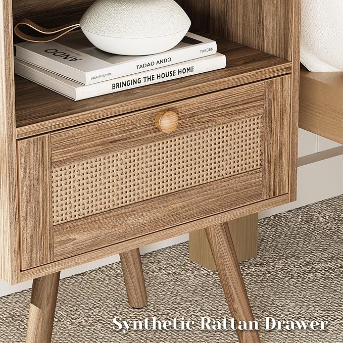 SUPERJARE Nightstands Set of 2, Night Stands - Image 6