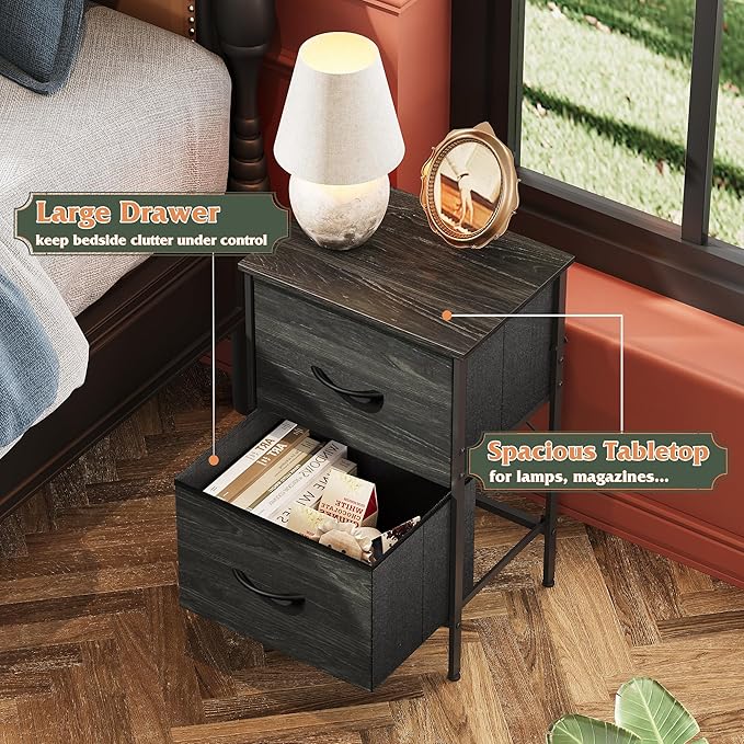 WLIVE Nightstand, Nightstand - Image 5