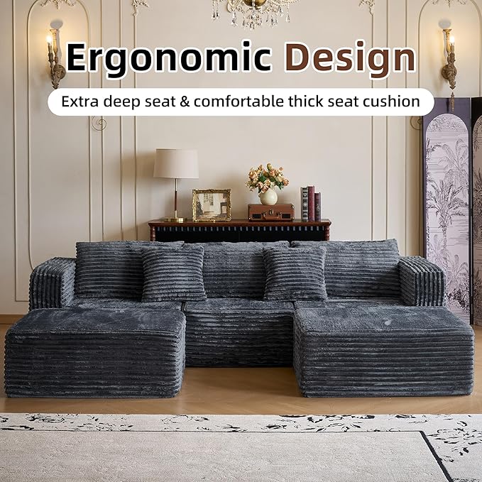 110" Modular Sectional Couch - Image 3