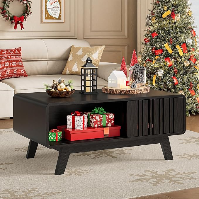 ONBRILL Coffee Table, Mid Century Modern Table - Image 3