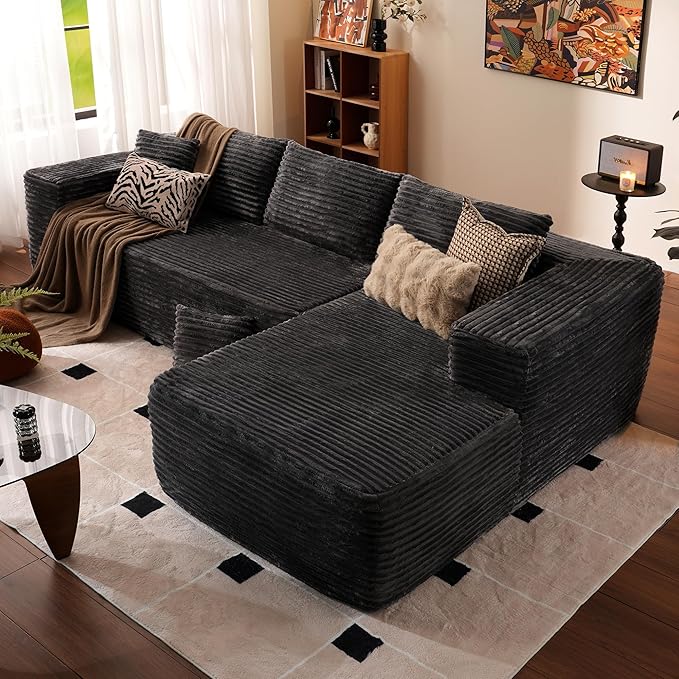 ovios 104" Cloud Boneless Couch - Image 7