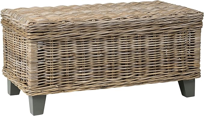 East at Main Woven Rattan Storage Coffee Table by EastatMain