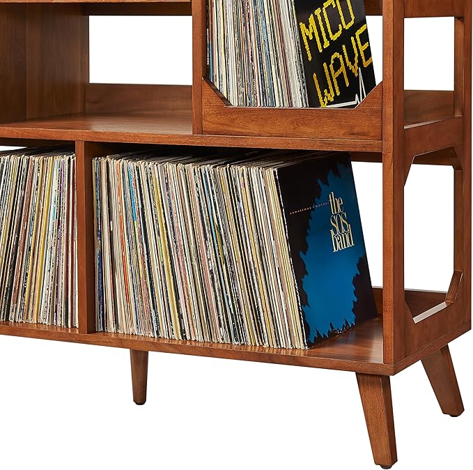 Crosley Furniture Asheville Mid-Century Modern Media Console Record Player Stand - Image 10