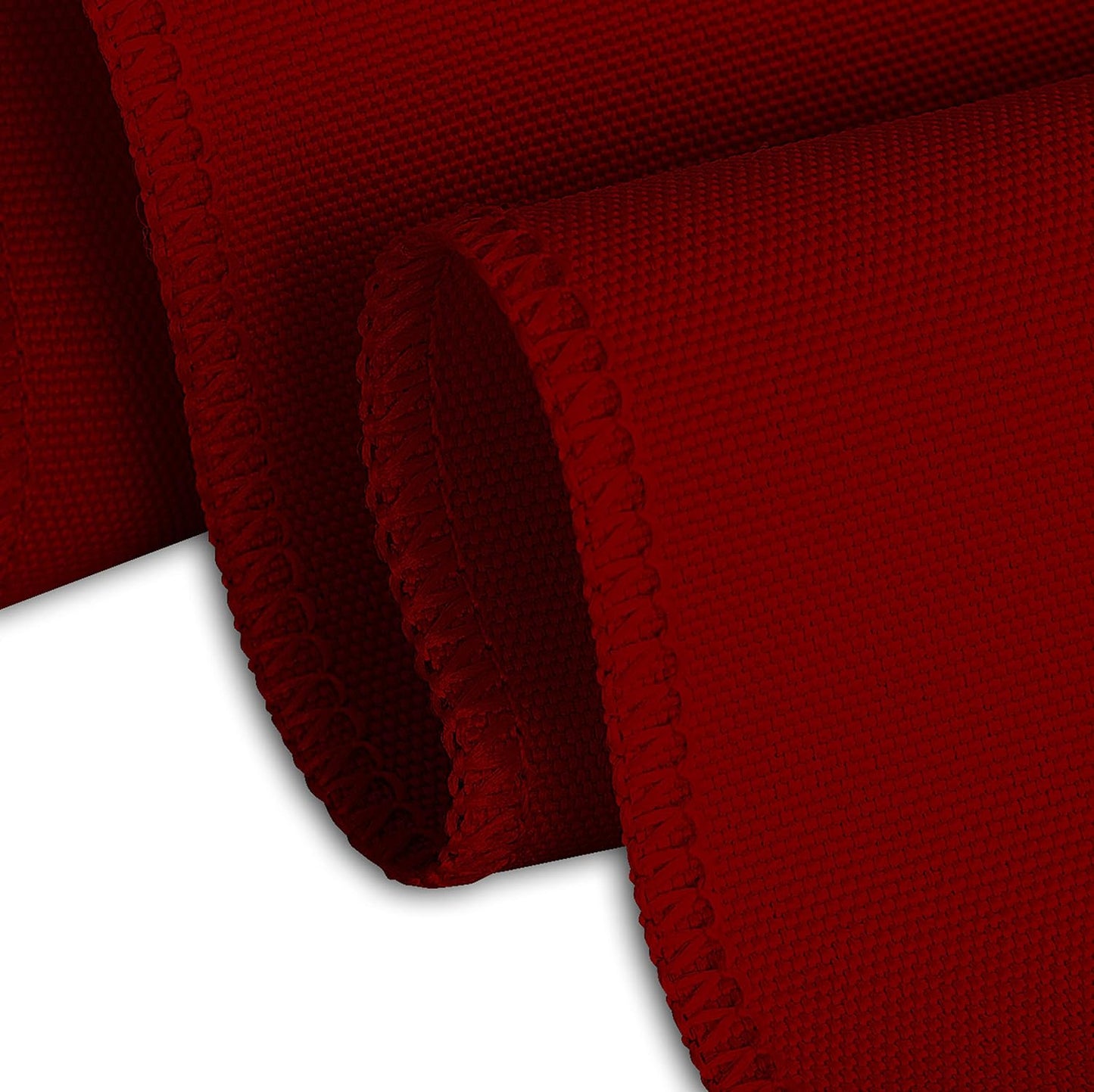 LTC LINENS 2 Pack 120 Inch Round Tablecloth Burgundy - Great for 60 Inch Round Table Floor Length - Washable, Wrinkle Resistant Polyester Fabric Cloth for Parties