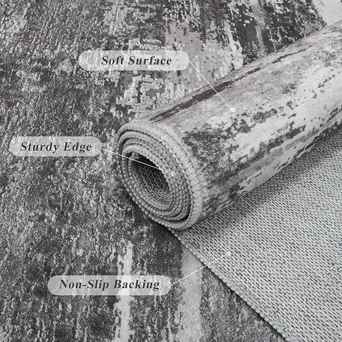 YOUFORTONG Kitchen Runner Rug 2x5: Indoor Washable Non Slip Hallway Bedroom - Image 6