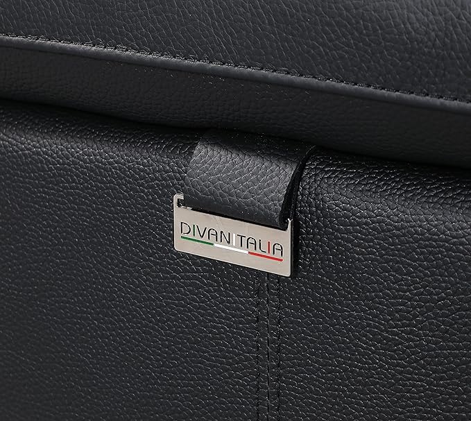 Blackjack Furniture Weston Collection Genuine Italian Leather Living Room Chair - Image 7