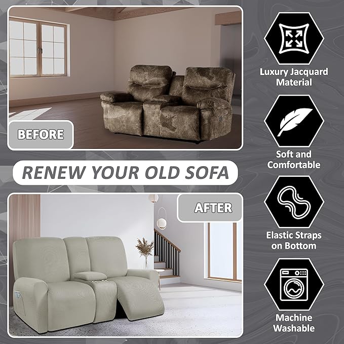 ULTICOR Reclining Love Seat - Image 4