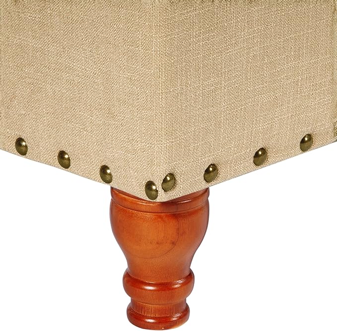 HomePop Large Rectangle Storage Bench - Image 11