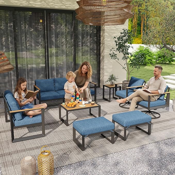 Aluminum Patio Furniture Set - Image 2