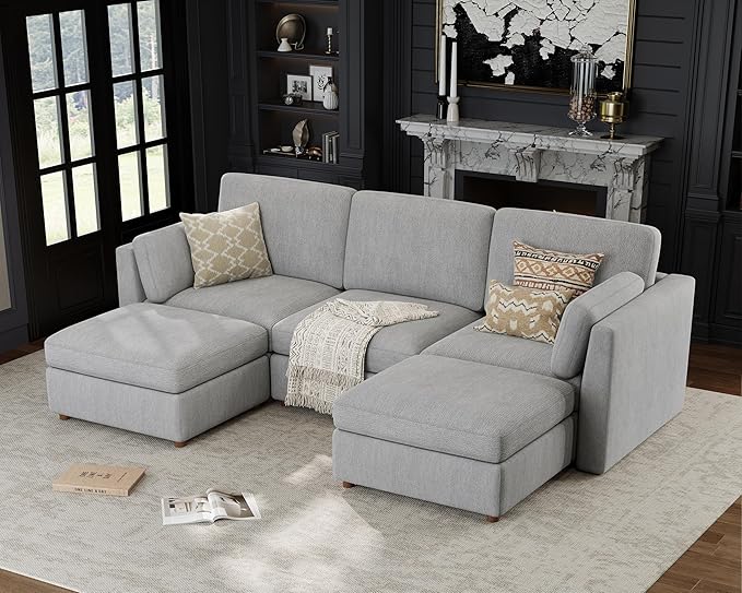 116'' Oversized Modular Sectional Sofa - Image 3
