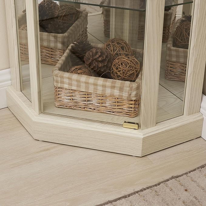 Glass Corner Display Cabinet - Image 8