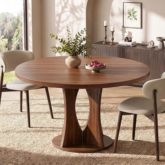 Einhomn 47.2-inch Round Dining Table, Kitchen Table by Einhomn