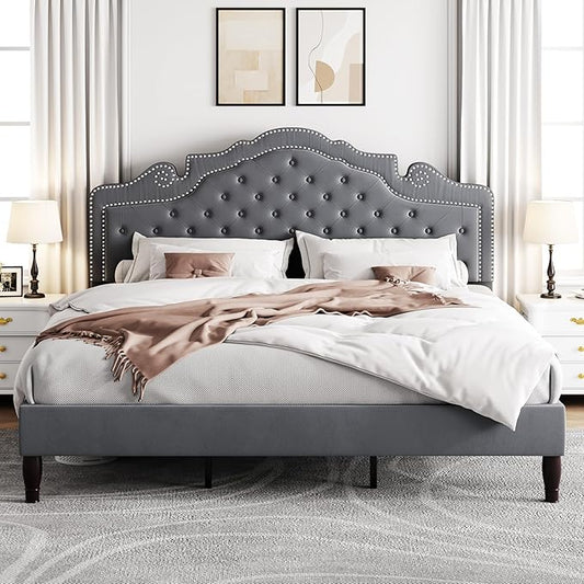 Allewie King Size Bed Frame by Allewie