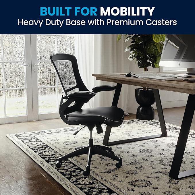 Flash Furniture Kelista Mid-Back Swivel Office Chair - Image 6