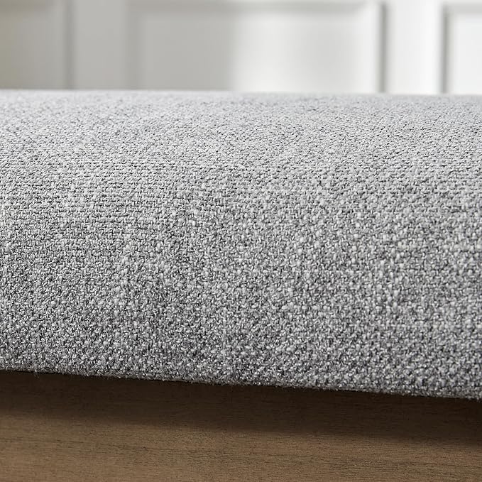 Zihanhome Entryway Bench, Chenille Upholstered Shoe Benches - Image 7