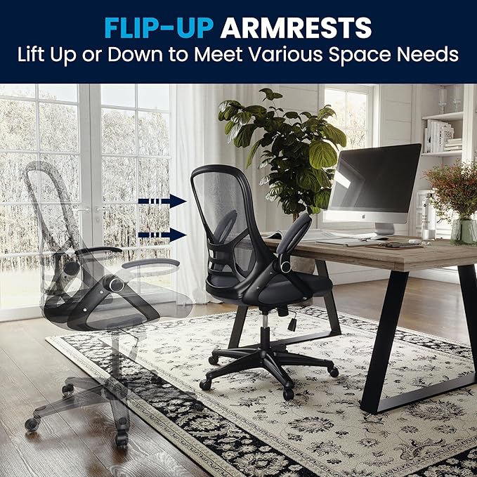Flash Furniture Porter High-Back Swivel Office Chair - Image 10