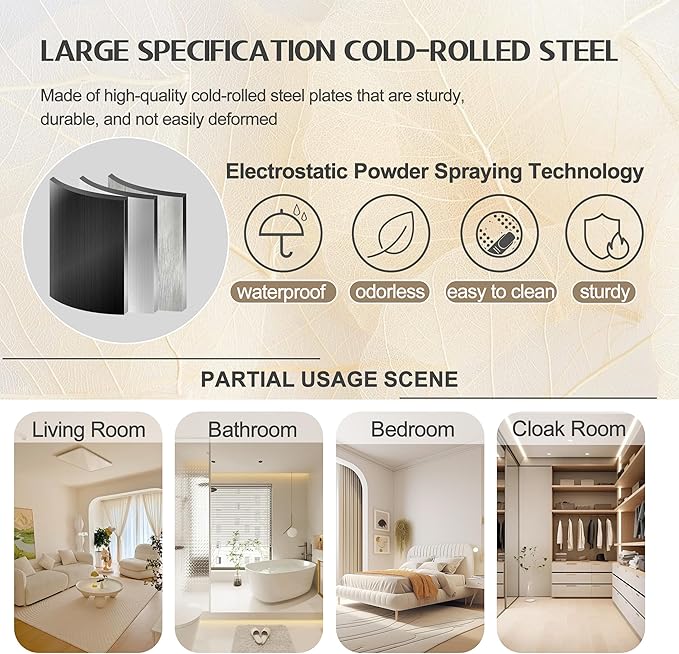 GAIOUS Metal Wardrobe Cabinet - Image 7