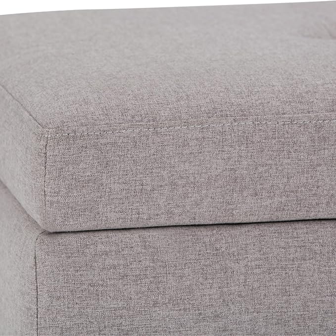 SIMPLIHOME Oregon Storage Ottoman Bench - Image 12