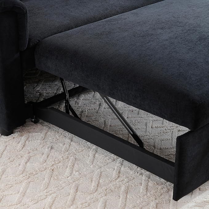 55.5" Small Sleeper Sofa Couch - Image 9