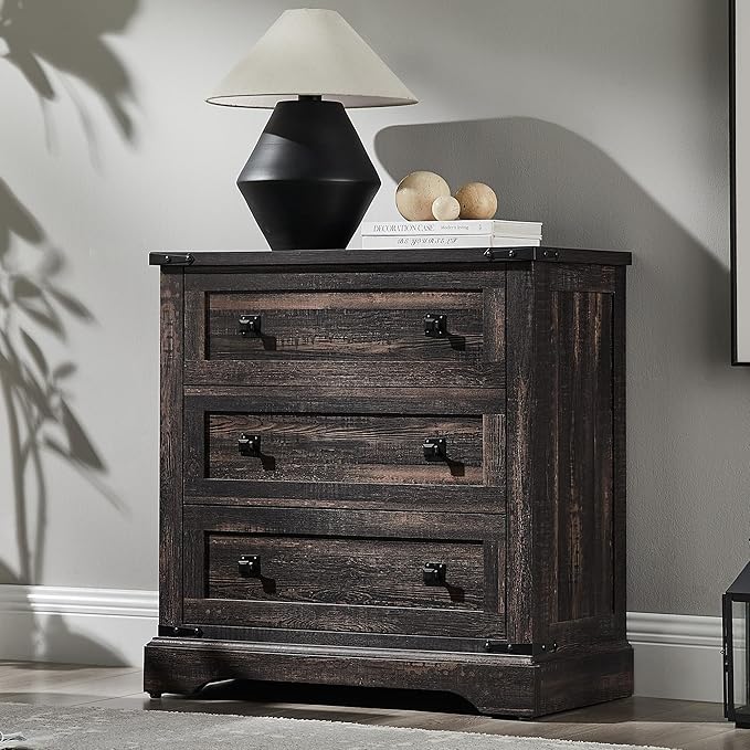 T4TREAM 32" Farmhouse Nightstand - Image 2