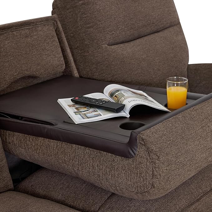 MCombo 87.8" Wall Hugger Power Reclining Sofa - Image 7