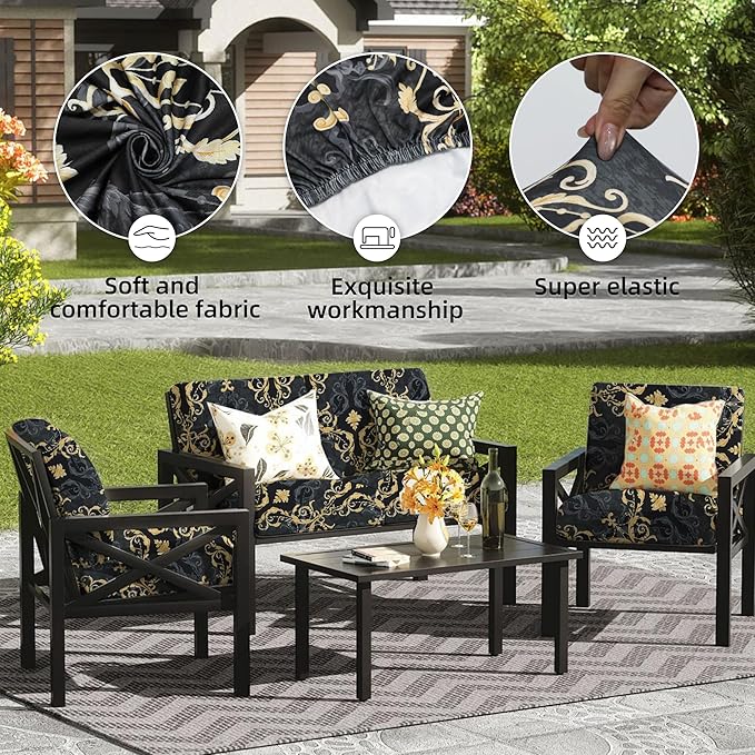 Outdoor Cushion Covers Set, Replacement - Image 3