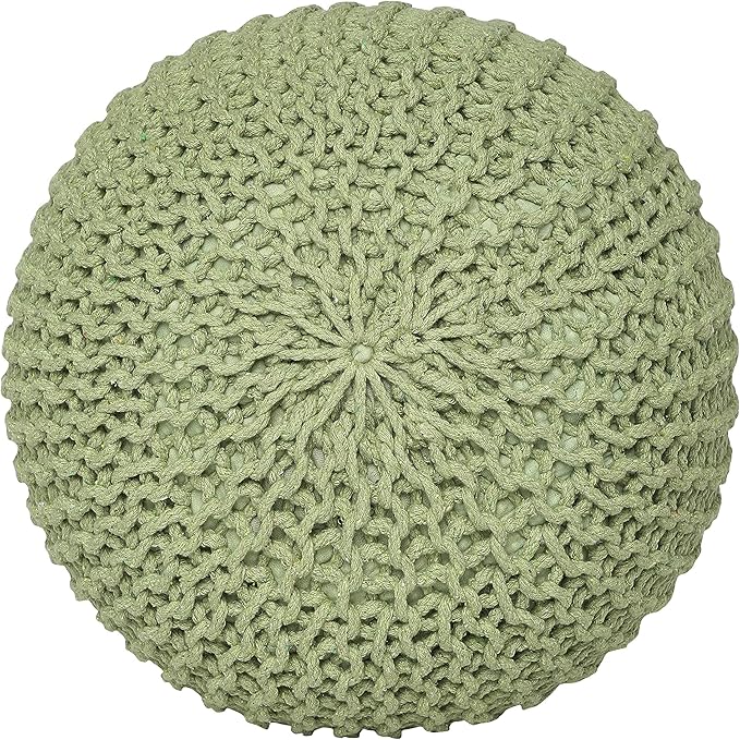 REDEARTH · Round Pouf Foot Stool Ottoman - Image 6