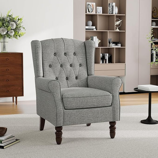Pia Ricco High Back Floral Accent Chair by PiaRicco
