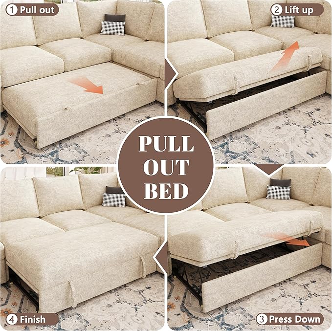 108 Inch Modular Sectional Sofa - Image 7