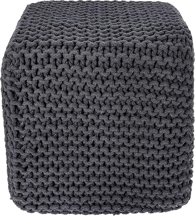 REDEARTH Cube Pouf Foot Stool Ottoman - Image 4