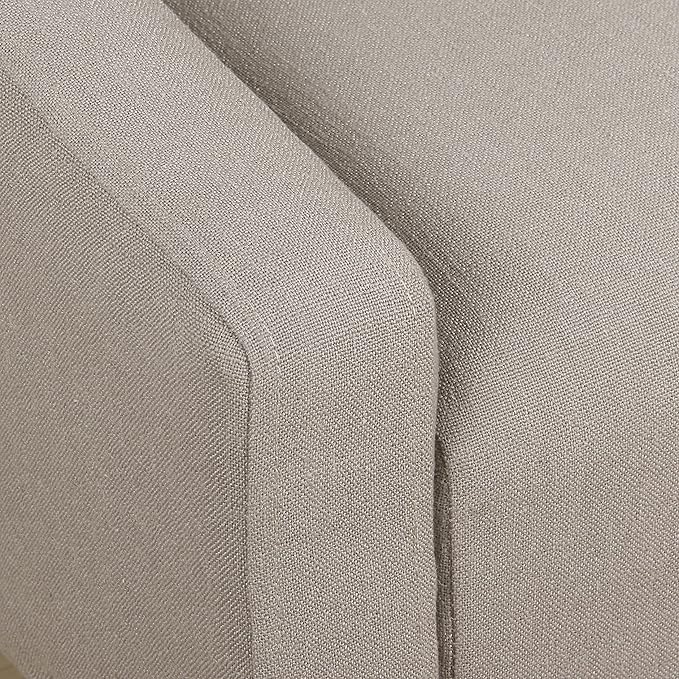 Homepop Home Decor | Upholstered Classic Swoop Arm Accent Chair | Accent Chairs - Image 8