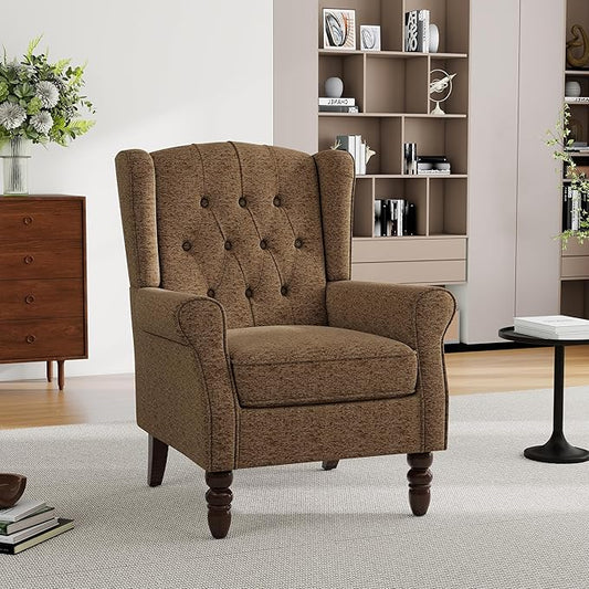 Mid-Century Modern Wingback Chair by PiaRicco
