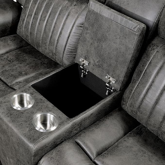 Lexicon Reclining Sectional Couches - Image 8