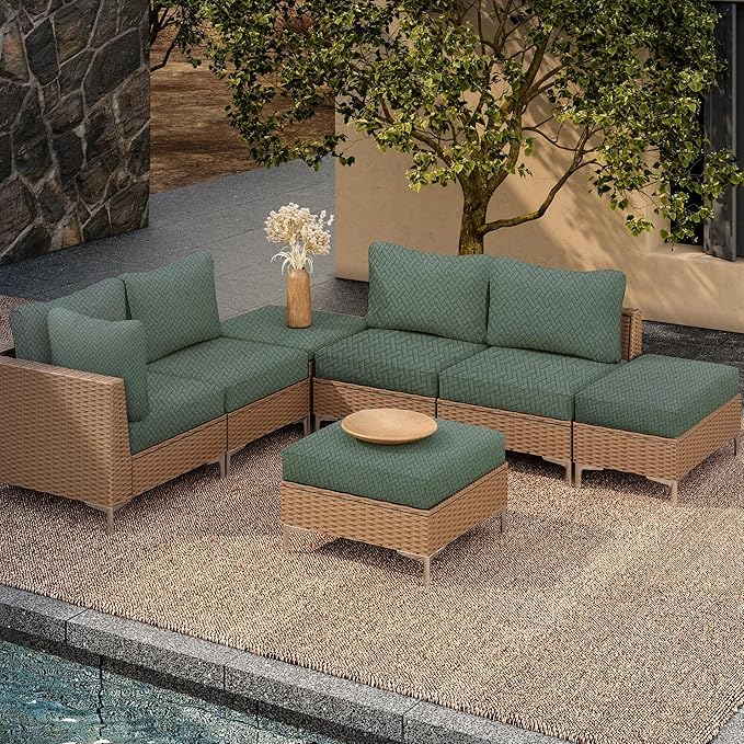 Outdoor Cushion Covers Set, Replacement - Image 6