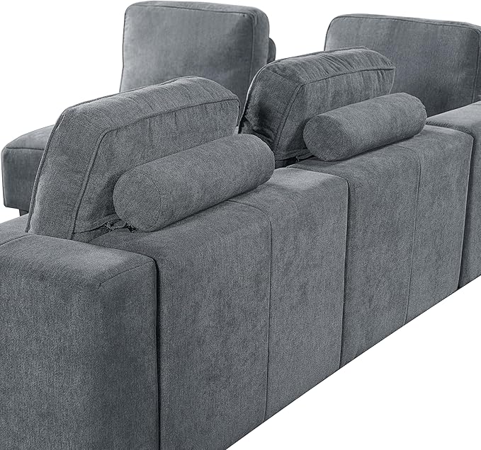 Christopher Knight Home Linmont 2 Pieces L Shape Convertible Sectional Sofa - Image 10