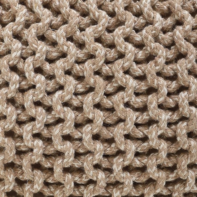 REDEARTH Round Pouf Ottoman - Image 6