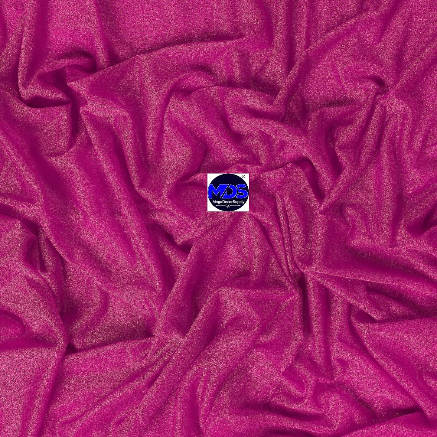 MDS Halloween Chiffon Draping Fabric - 2 Panel, 30" Wide x 50ft Long - Sheer Spooky Arbor & Canopy Drapery for Haunted House Backdrops, Party Ceilings, DIY Costumes & Themed Events - Magenta